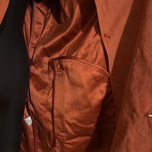 NWT Rust Lightweight Entro Shacket Size L - Picture 7 of 12